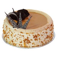 Midnight Cakes Delivery in India - Butter Scotch Cake From 5 Star