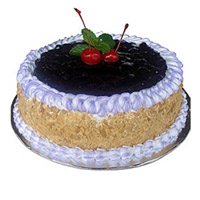 Midnight Cake Delivery in Bhavnagar - 1 Kg Blue Berry Cake