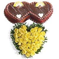 Send Flowers and Cake to India at Fix Time