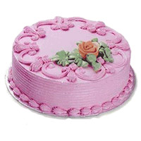 Deliver Cake in India - Strawberry Cake From 5 Star