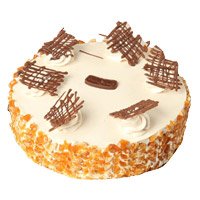 Deliver Cakes in India - Butter Scotch Cake From 5 Star