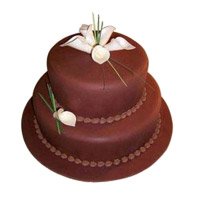 Cake Delivery in India - Tier Chocolate Cake