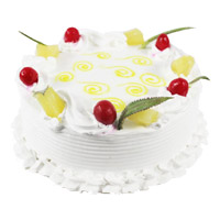 Buy Cakes to India - Pineapple Cake From 5 Star