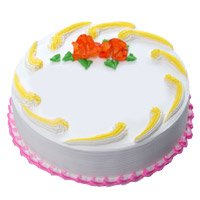 Deliver Eggless Cakes in India - Vanilla Cake to India