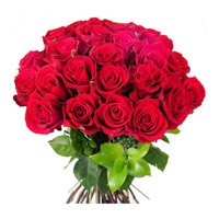 Same Day Flowers to India containing Red Roses 24 Flowers to India