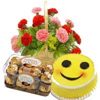 Send Online Flowers and Cake to India