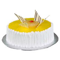 Cakes in India - Pineapple Cake From 5 Star