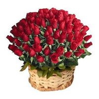 Roses Basket to India 