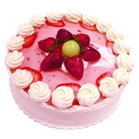 Midnight Cake in India - Strawberry Cake From 5 Star