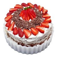 Anniversary Cake in India - Strawberry Cake From 5 Star